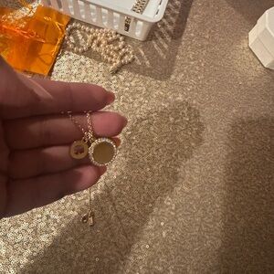 New Kate Spade Gold and Silver Pendant Necklace